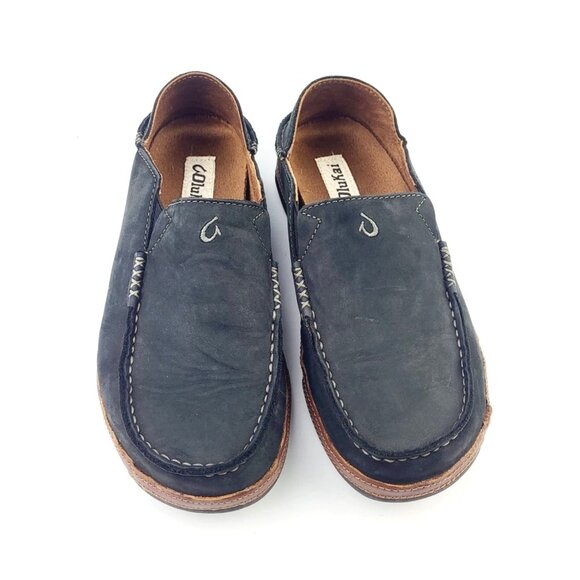 Olukai Moloa Black Men's Shoe‎ - Size 7 - Picture 5 of 8